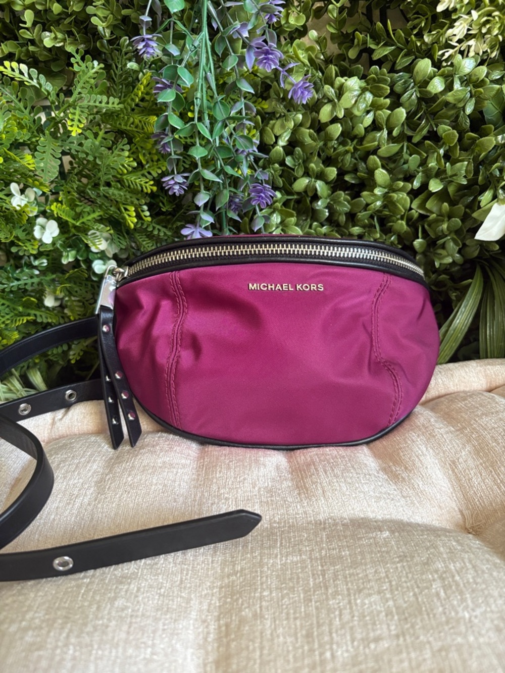 Michael Kors Fuchsia Crossbody Belt Bag